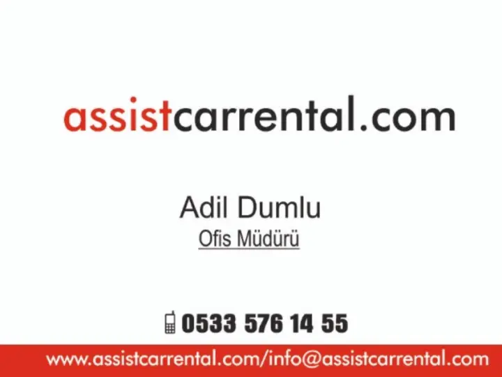 Assist Car Rental Erzurum