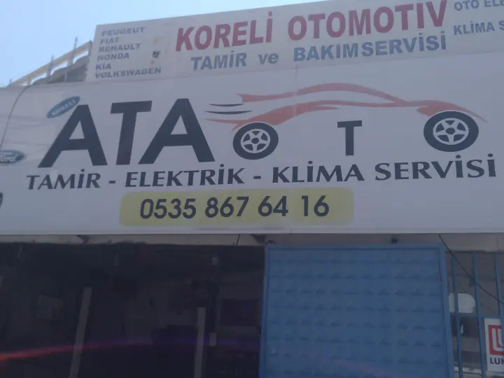 Ata Oto Tamir Elektrik Klima Servisi