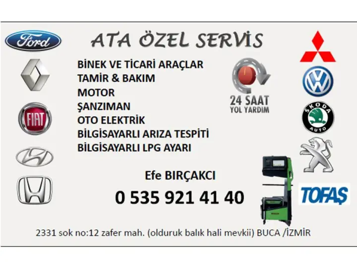 ATA OZEL OTO SERVIS