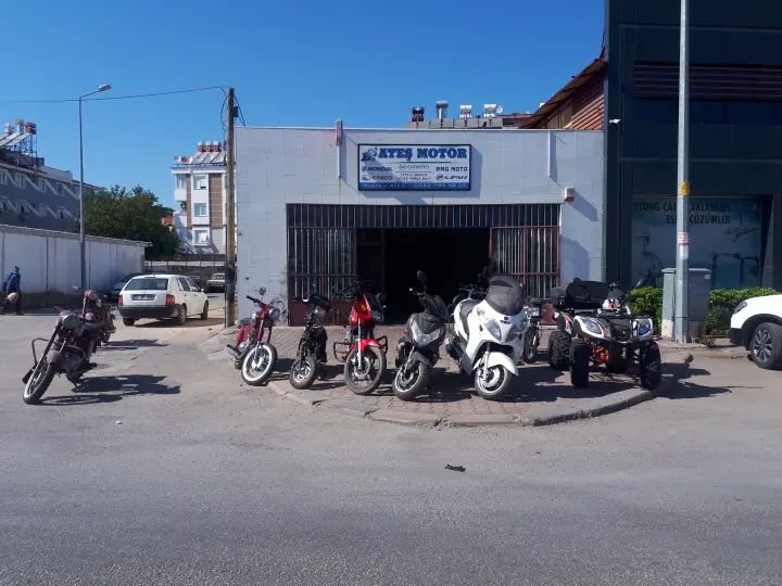 Ateş Motor Mondial Tvs Cf MOTO Yetkili Servis