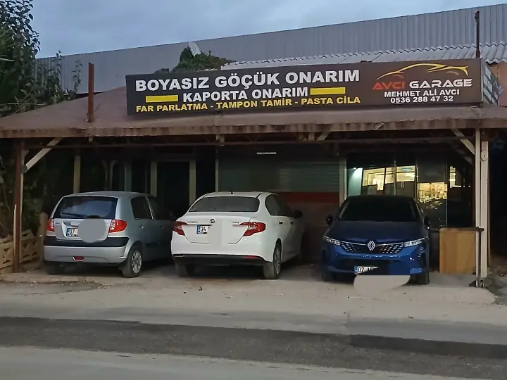 Avcı Garage Boyasız Göçük Kaporta Onarım Merkezi