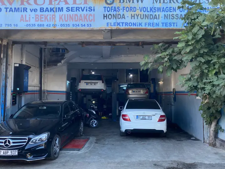 Avrupali Oto Tamir Ve Bakim Servisi