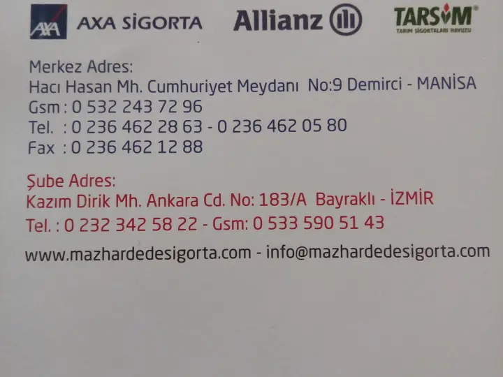Axa sigorta