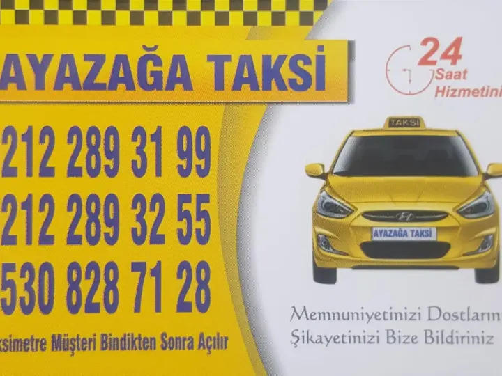 Ayazağa Vadi Seba Ofis Bular Taksi Durağı