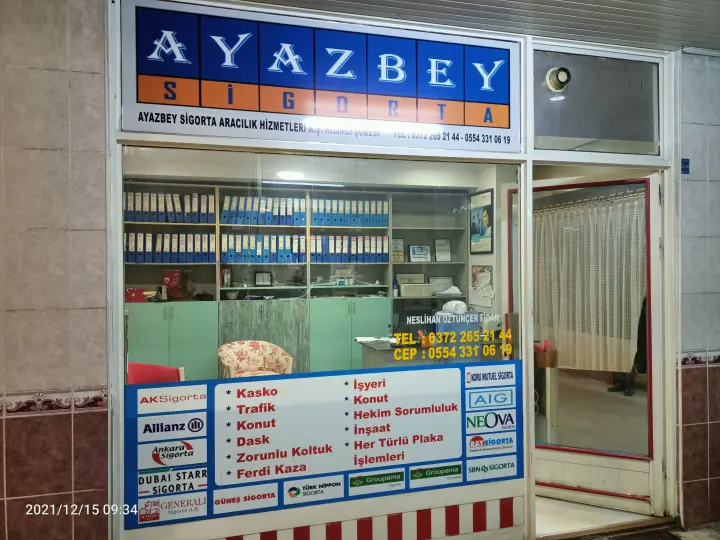 AYAZBEY SİGORTA KİLİMLİ ŞUBESİ