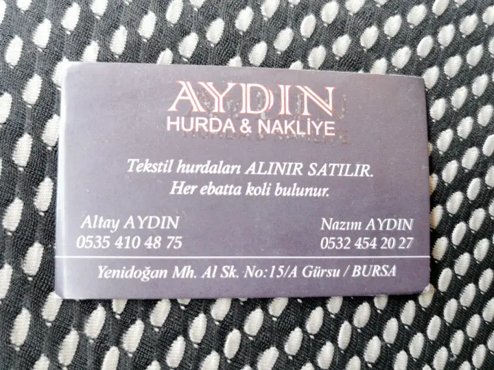 Aydın Hurda ve Nakliye
