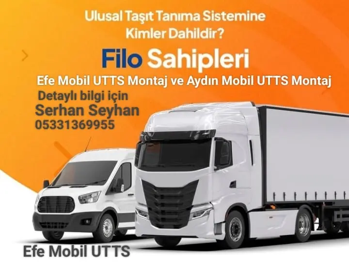 Aydın Mobil UTTS Montaj Noktası