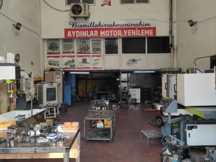 Aydınlar motor ve üst kapak yenileme
