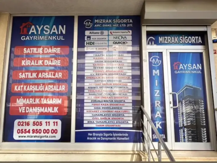 Aysan Gayrimenkul Mızrak Sigorta