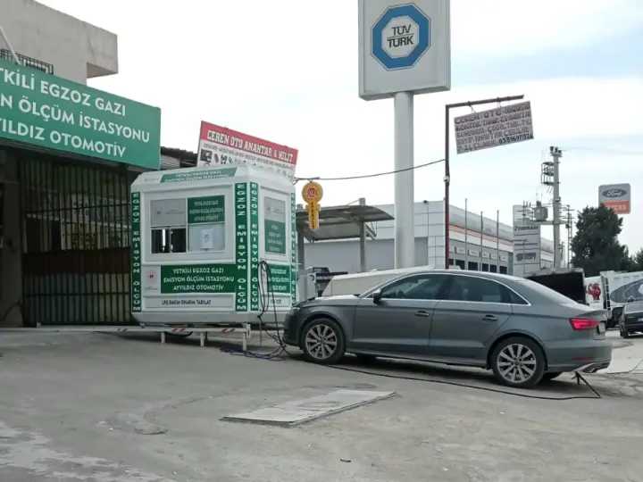 Ayyıldız Otomotiv Yetkili Egzoz Emisyon Ölçüm İstasyonu