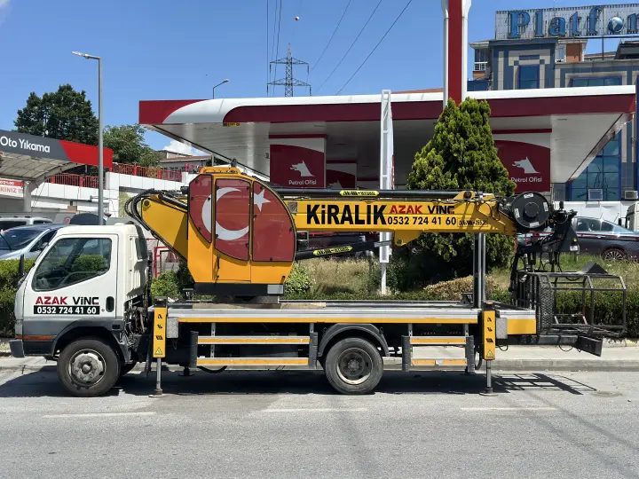 AZAK VİNÇ - Sepetli Vinç Kiralama - Sepetli Platform Kiralama - Vinç Kiralama