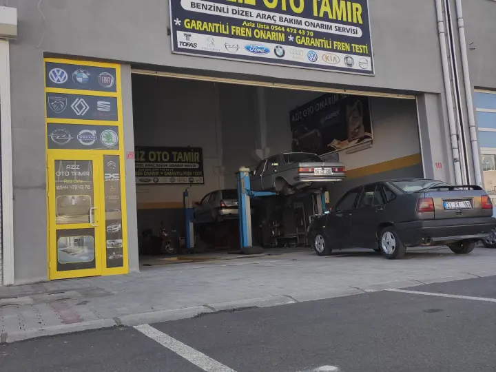 AZİZ OTO TAMİR FREN TESTİ