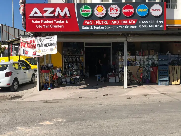 AZM Madeni Yağlar Akü & Oto Yan Ürünleri