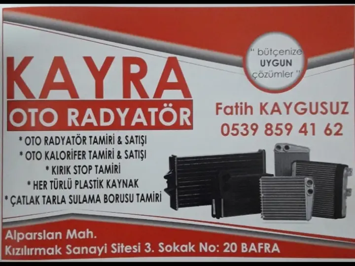 BAFRA KAYRA OTO RADYATÖR