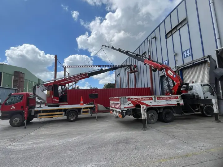 Bahçelievler vinç kiralama ve platform