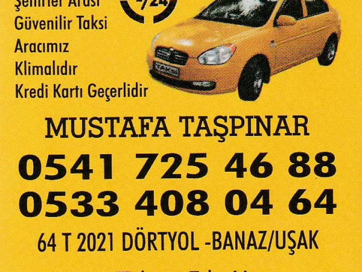 Banaz Taksi Mustafa Taşpınar