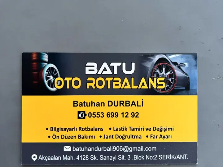 Batu Oto Rotbalans/Lastik