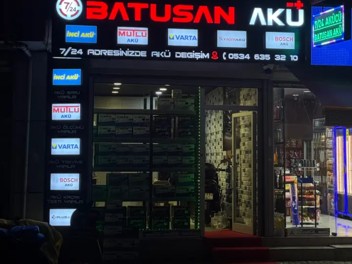 BATUSAN AKÜ - ÜMRANİYE AKÜ - 7/24 ACİL AKÜ - AKÜ YOL YARDIM - AKÜCÜ - AKÜ SERVİSİ -