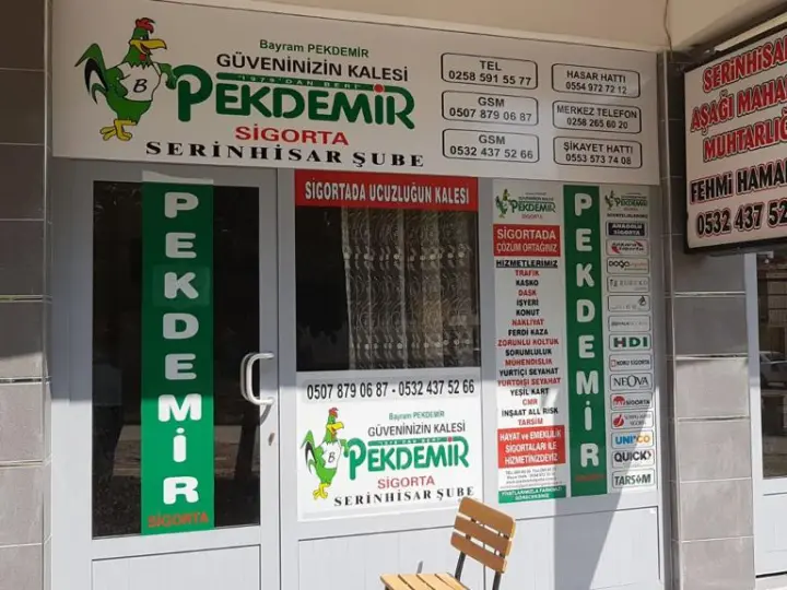 Bayram Pekdemir Sigorta Arc. Hiz. Ltd. Şti - Serinhisar Şube
