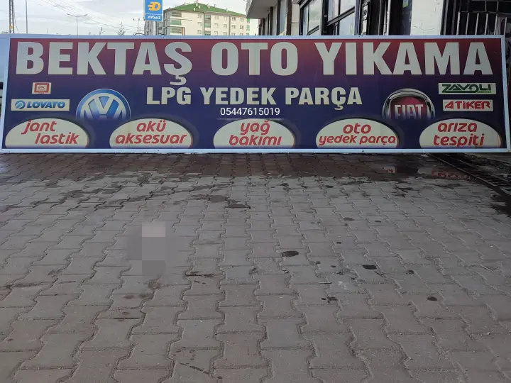 Bektaş Oto tamir bakım elektrik LPG jant lastik yıkama aksesuar