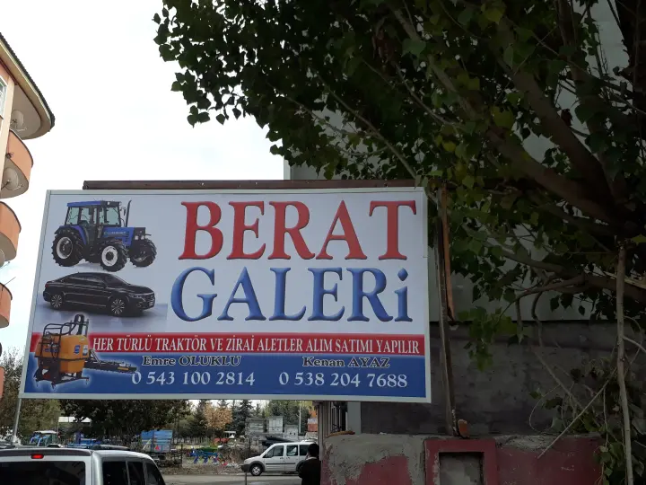 BERAT GALERİ VE TARIM MAKİNALARI SATICISI