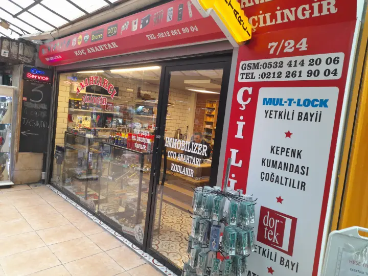 Beşiktaş Koç Oto Anahtar Immobilizer ve Kilit Sistemleri