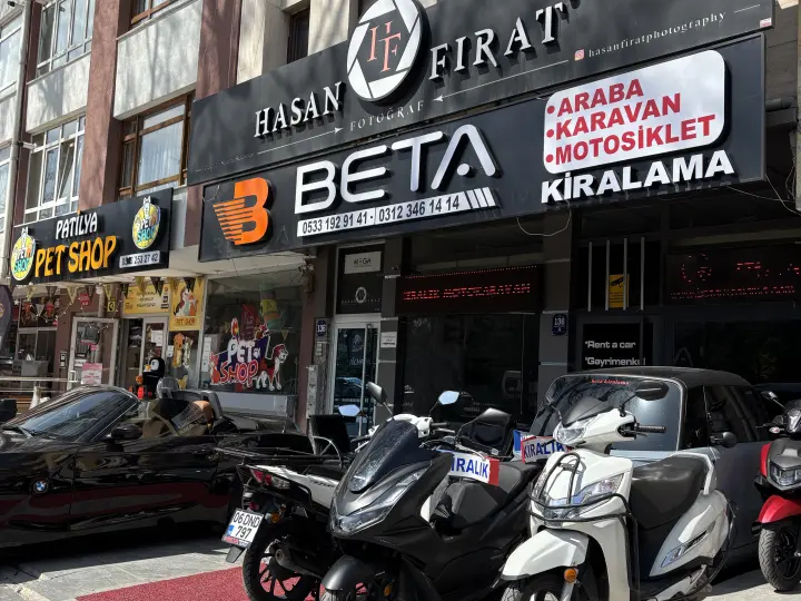 BETA KİRALAMA-motosiklet&araba