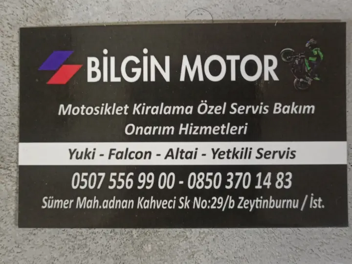 Bilgin Motor - (Yuki-Falcon-Altai yetkili servis)