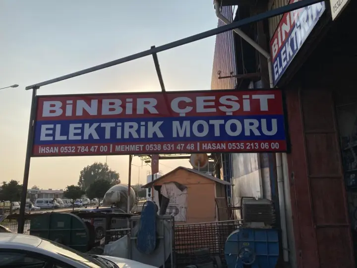 Binbirçeşit Elektrik Motoru