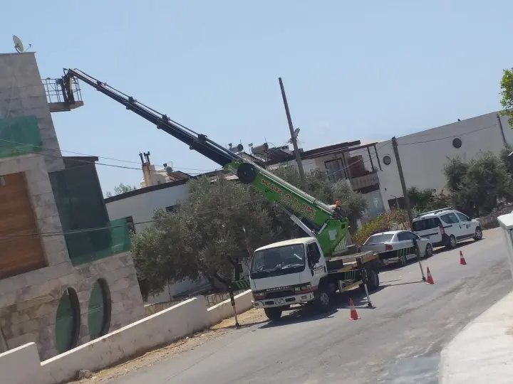 Bodrum Sepetli Vinç