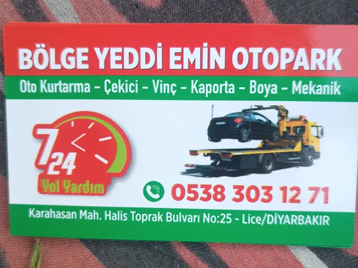 Bölge yediemin otopark