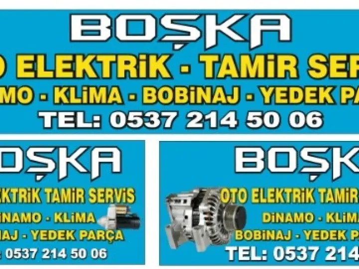 Boşka Oto Elektrik Malzemeleri