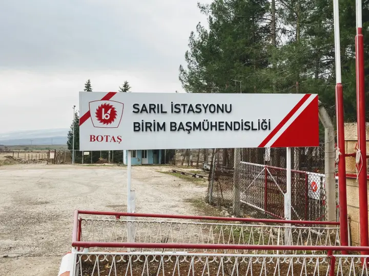 BOTAŞ SARIL İSTASYONU BİRİM BAŞMÜHENDİSLİĞİ