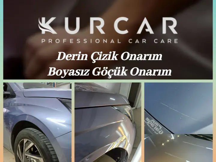 Boyasız Derin Çizik Giderme Çelik rötuş İstanbul