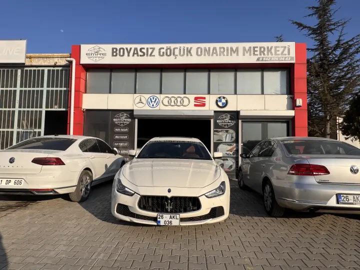 Boyasız Göçük Düzeltme Eskişehir Emre Garage Teksan