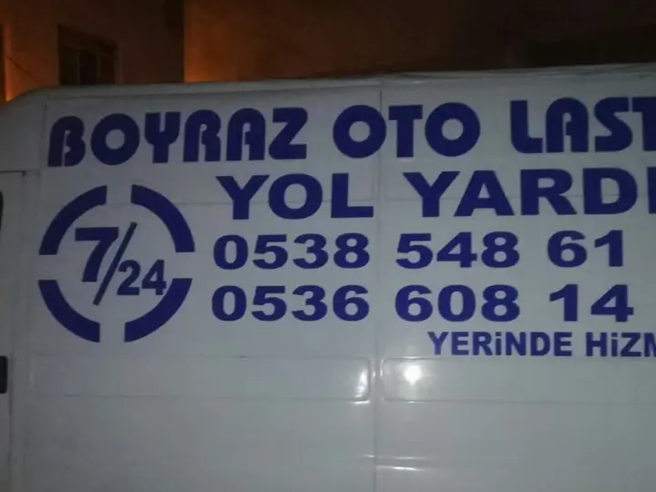 Boyraz oto lastik yol yardim
