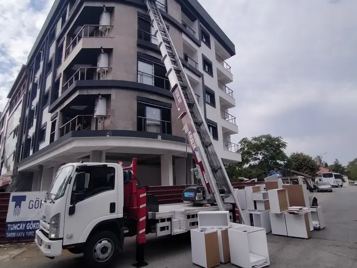 Buca Sepetli vinç | Kiralık Asansör
