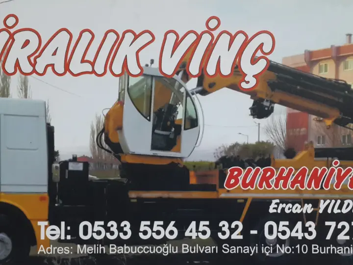 Burhaniye Vinç Kiralama