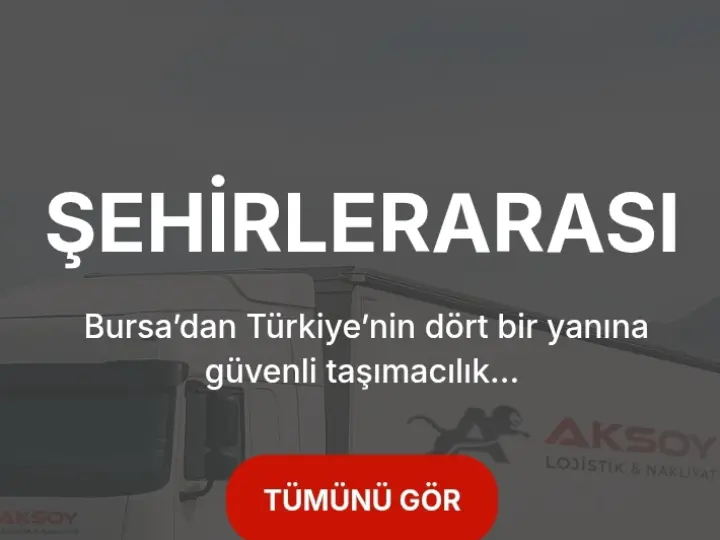 Bursa Aksoy Nakliyat