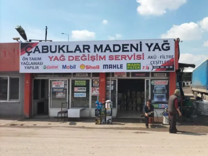 Çabuklar Madeni Yağ Akü Market