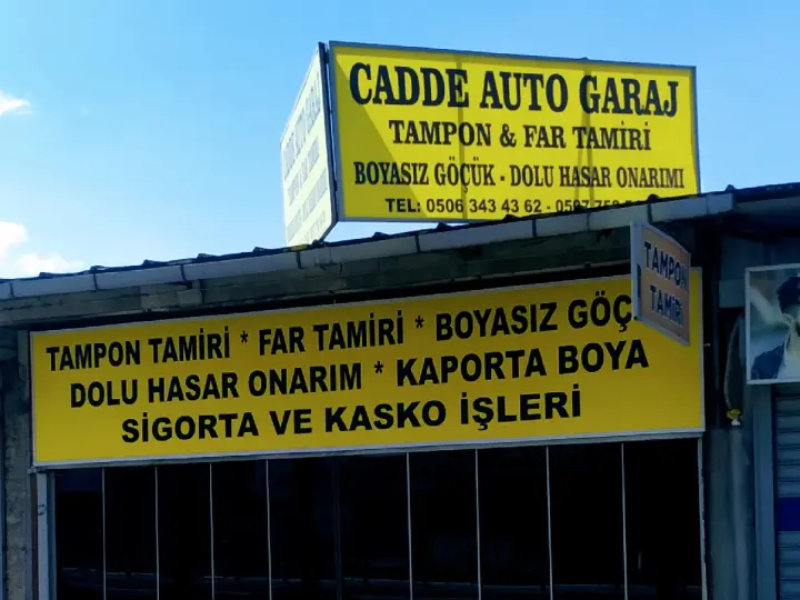 Cadde oto Tamponcu Kenan