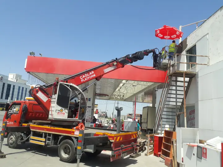 ÇAĞLAR VİNÇ kiralık sepetli vinç, vinç kiralama , uygun vinç