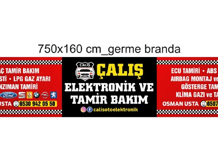 Çalış Oto Elektronik ve Mekanik Bakım Servisi