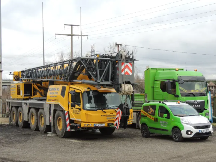 Çatalca Mobil Vinç Kiralama - Bizim Vinç A.Ş.