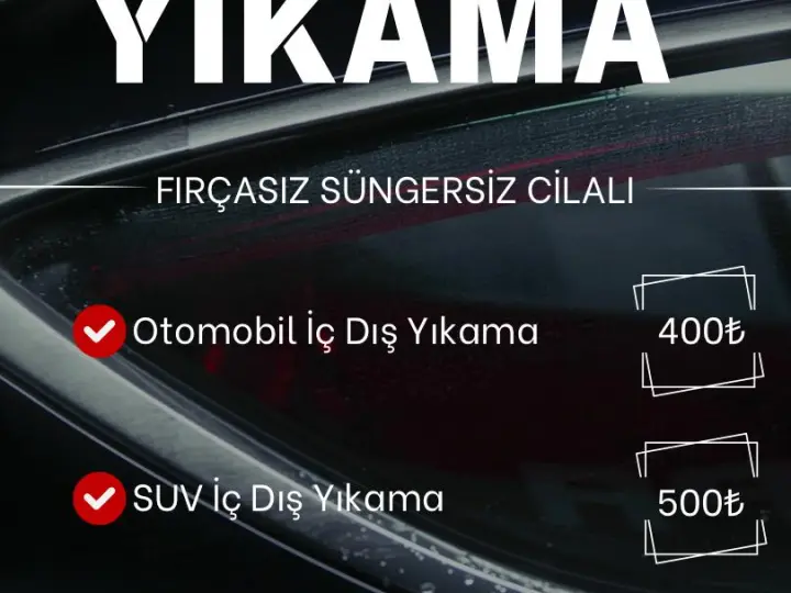 ÇAYIR OTO YIKAMA
