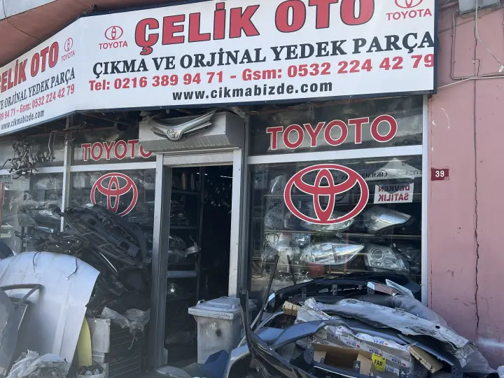 ÇELİK OTO TOYOTA ÇIKMA YEDEK PARÇA
