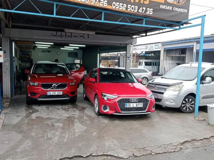Çelikler Otomotiv kaporta boya ve boyasız göçük