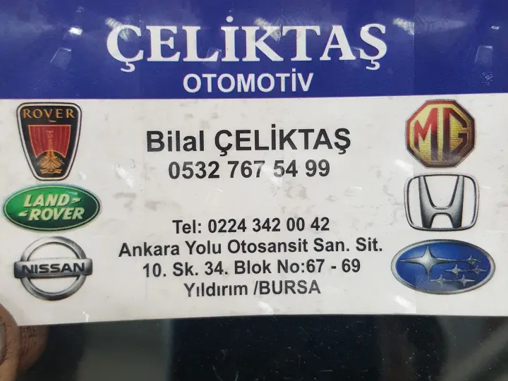Çeliktaş Otomotiv MG ROVER SERVİSİ