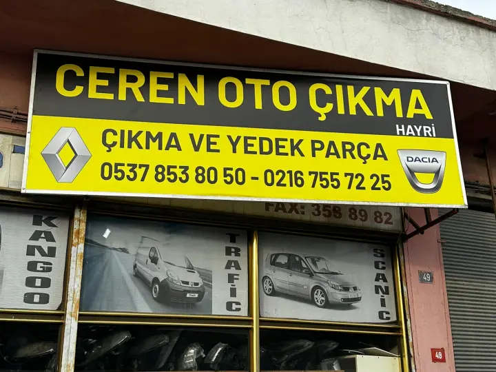 Ceren Oto Çıkma Yedek Parça