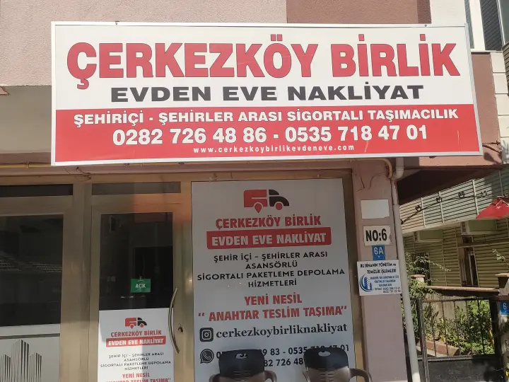 Çerkezköy Birlik Evden Eve Nakliyat